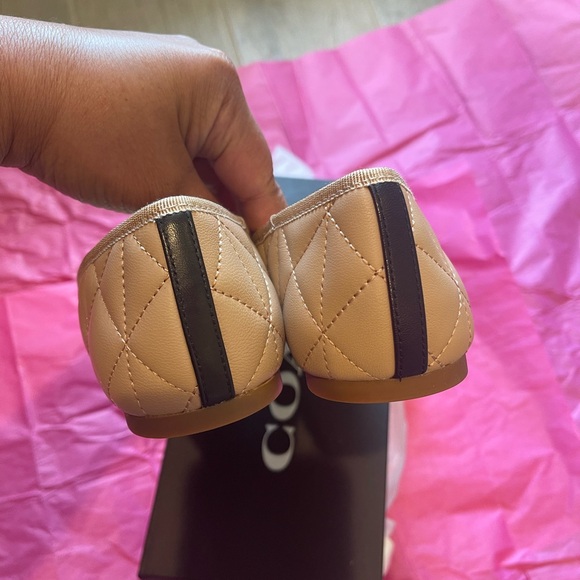 NIB COACH Outlet Allyson quilted leather ballet flats. - Picture 8 of 16